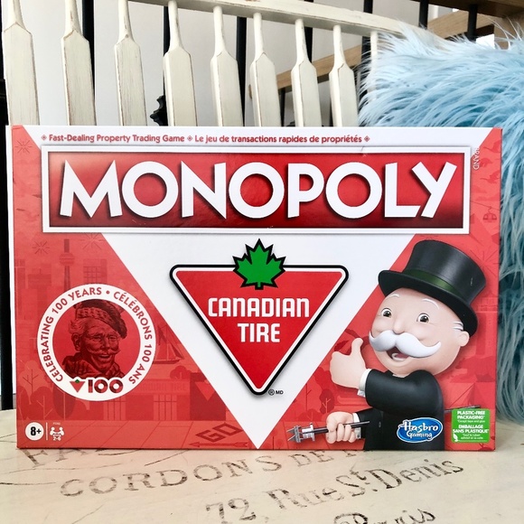 Monopoly Games Monopoly Canadian Tire Board Game 0th Anniversary